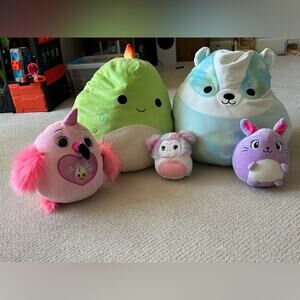 Squishmallow Plush Lot Squishmallows Bundle Kids Toy Girls Soft Toys
